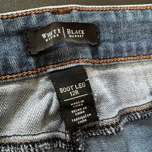 White House Black Market Boot Leg Jeans